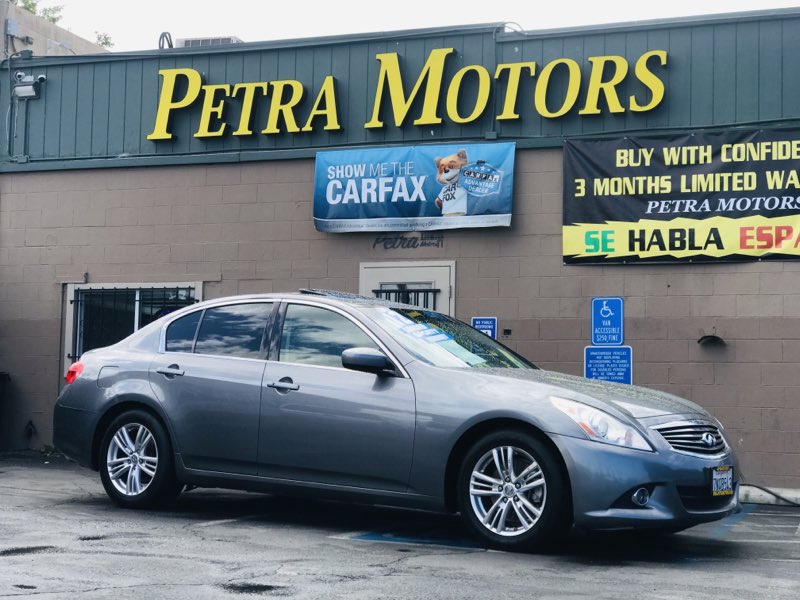 Sold 2012 Infiniti G37 Sedan Journey In Sacramento