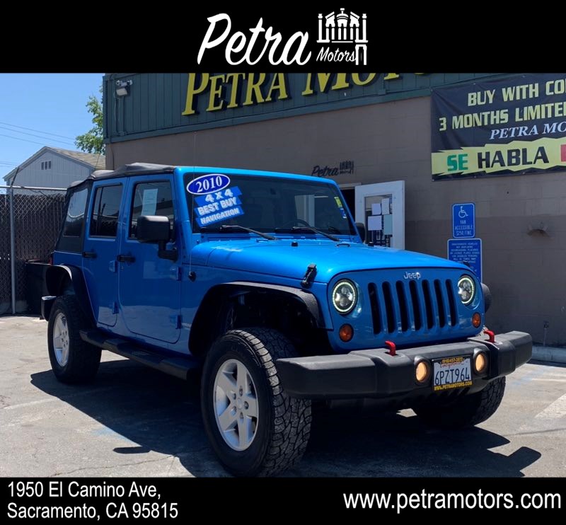 Sold 10 Jeep Wrangler Unlimited Islander In Sacramento