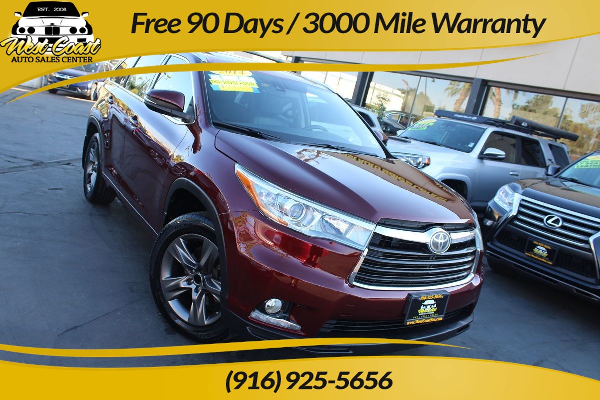 2014 Toyota Highlander Limited Platinum