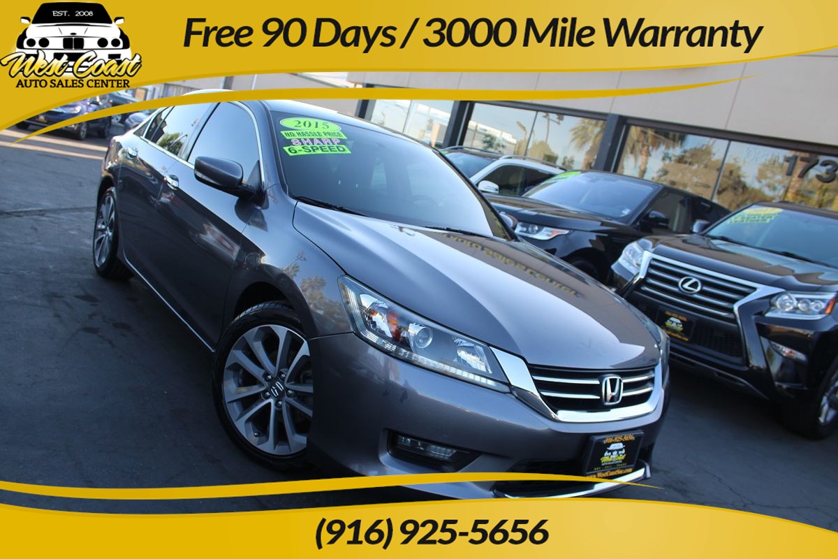 Sold 2015 Honda Accord Sedan Sport