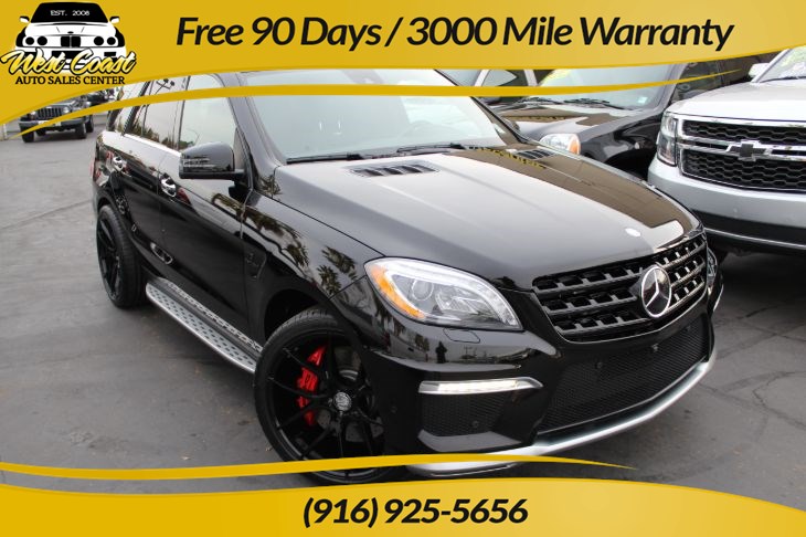 Used 2014 Mercedes Benz Ml 63 Amg Suv Fully Loaded In Sacramento