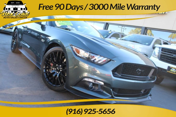 Sold 2016 Ford Mustang Gt Premium 6 Speed Manual In Sacramento