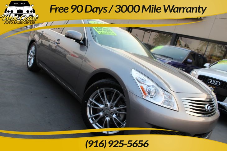 Used 2007 Infiniti G35 Journey One Owner Extra Low Miles In Sacramento