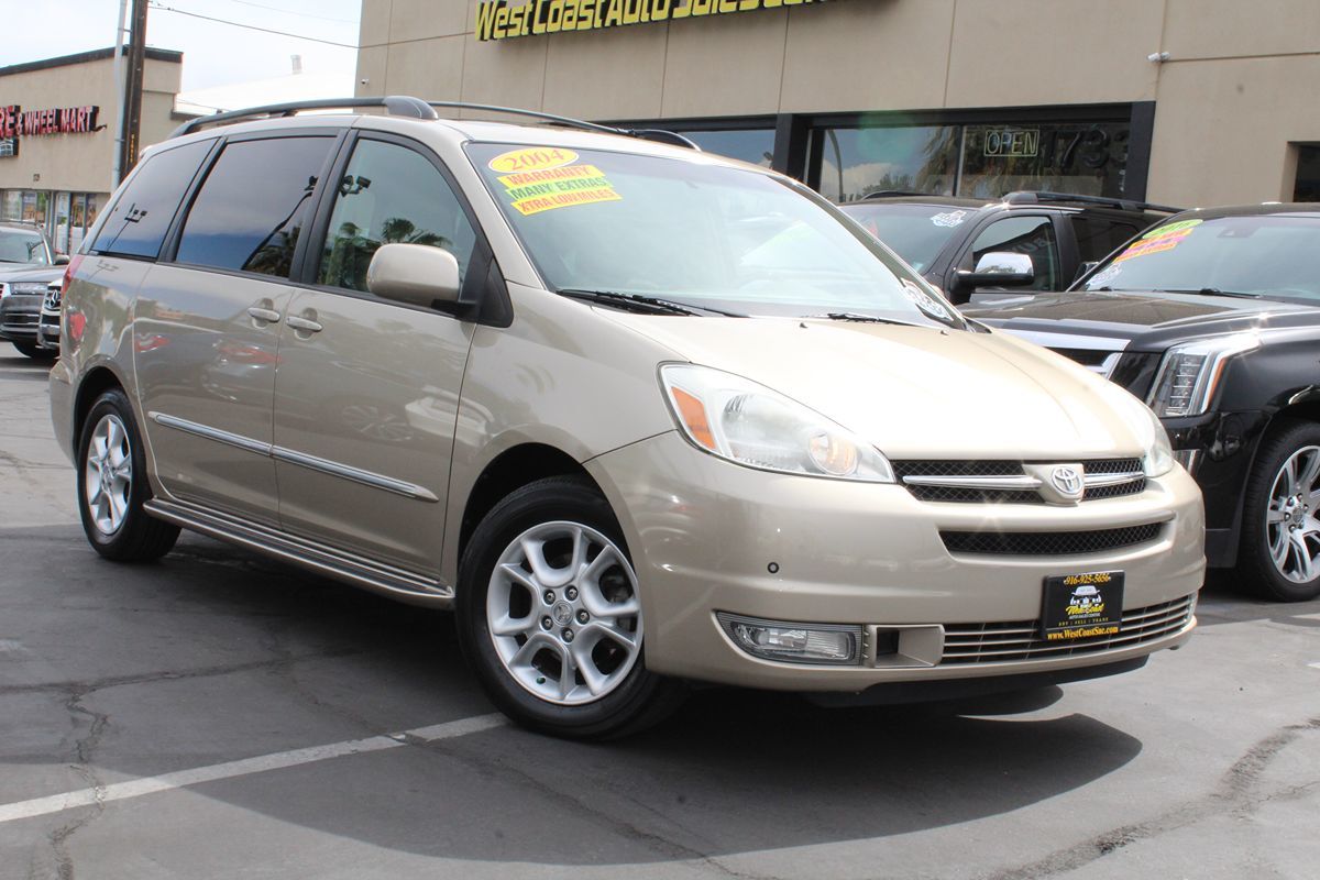 2004 toyota sienna fashion xle for