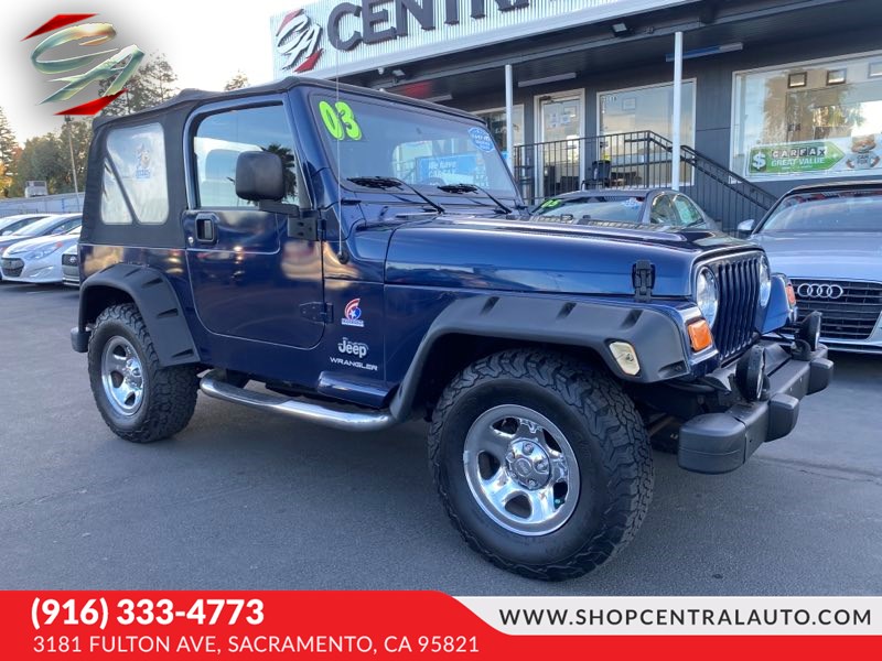 Sold 2003 Jeep Wrangler X in Sacramento