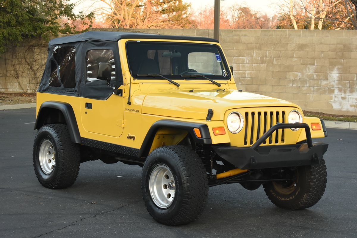 Sold 2001 Jeep Wrangler SE in Sacramento