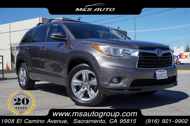Used 2016 Toyota Highlander Limited 2wd In Sacramento