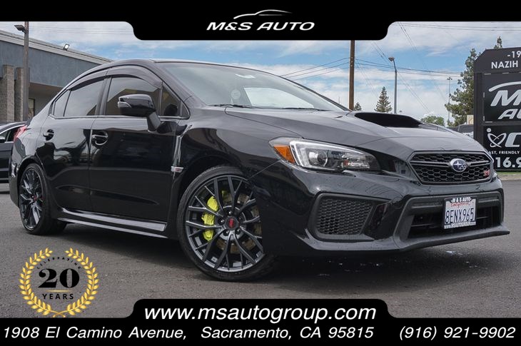Sold 2018 Subaru Wrx Sti Limited In Sacramento