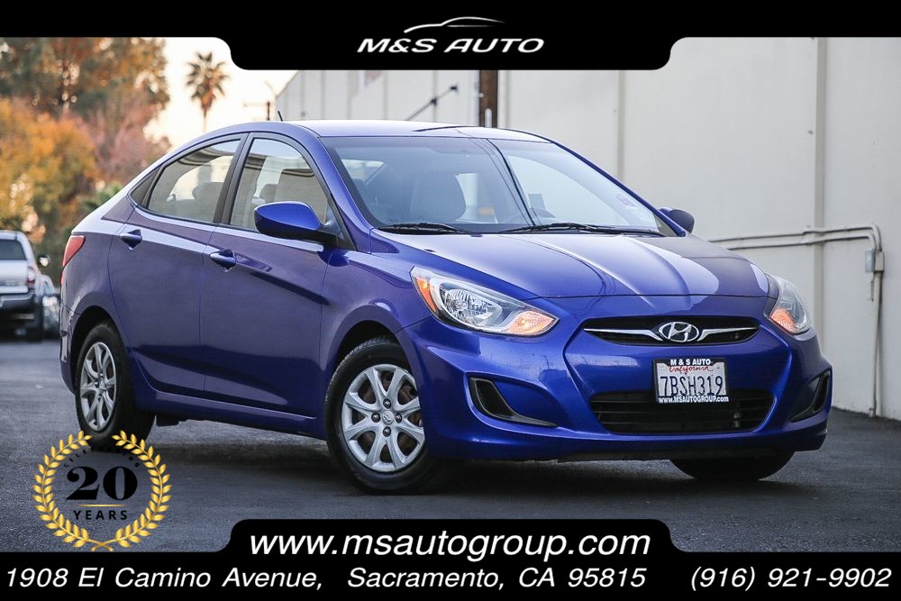 Hyundai accent shop 2013 blue