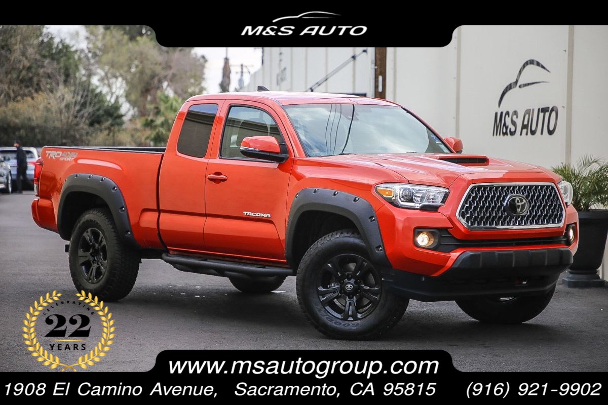 Sold 2018 Toyota Tacoma Trd Sport 4x4 Access Cab In Sacramento