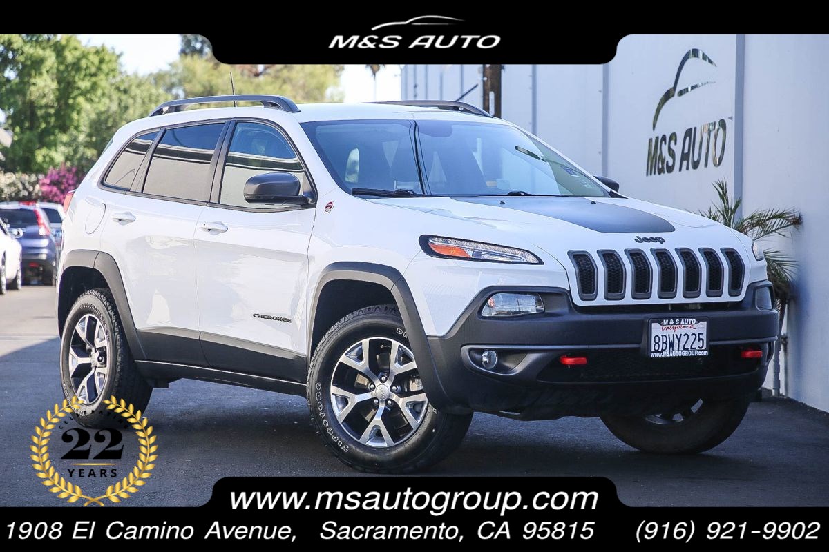 Used 18 Jeep Cherokee Trailhawk In Sacramento