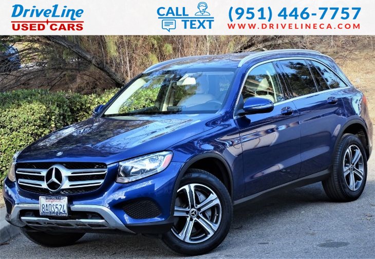 2018 Mercedes Benz Glc 300 Navigation Blind Spots Assist Bluetooth Driveline Used Cars