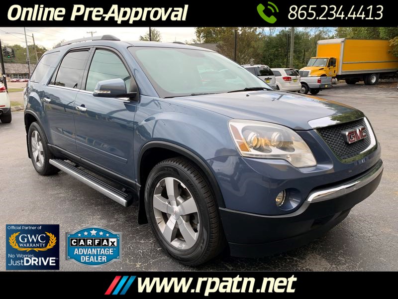 Used 2012 Gmc Acadia Slt1 In Knoxville