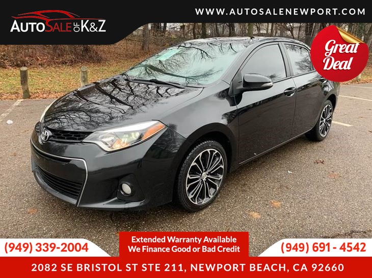 Sold 2016 Toyota Corolla S Plus In Newport Beach