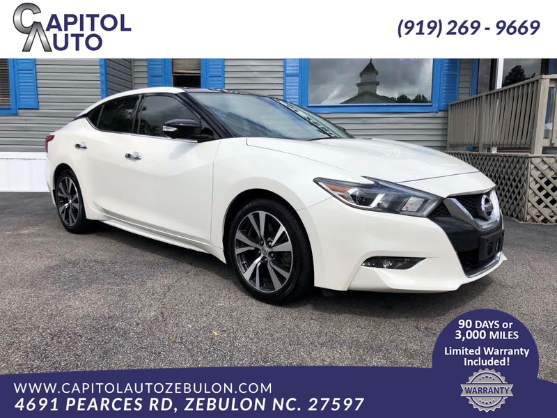 Used 2017 Nissan Maxima Platinum In Zebulon