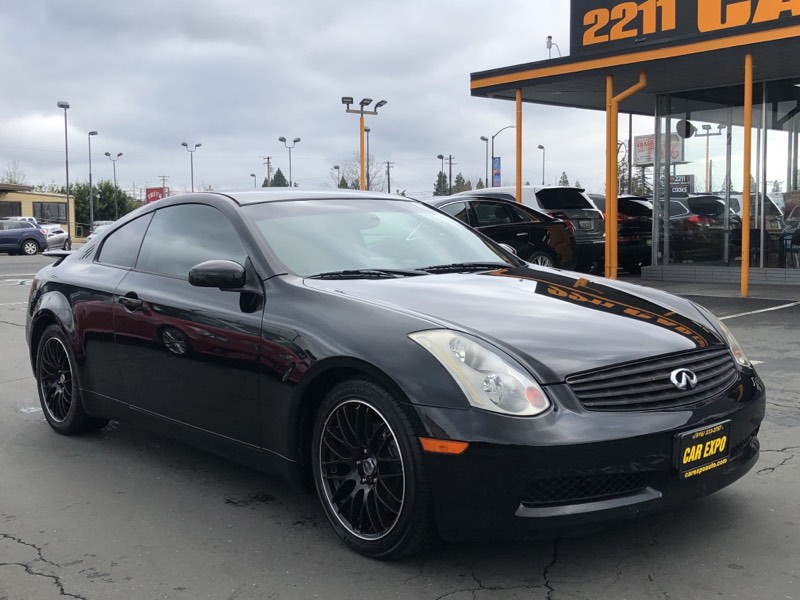 Sold 2004 Infiniti G35 Coupe W Leather Sunroof In Sacramento