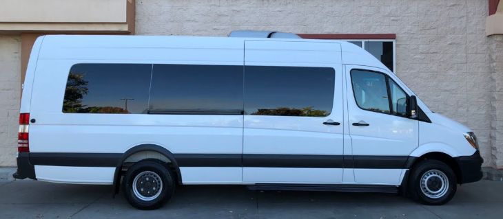 Sold 2017 Mercedes Benz Sprinter 3500 High Roof Ext Long Base V6 170 Rwd In Sacramento