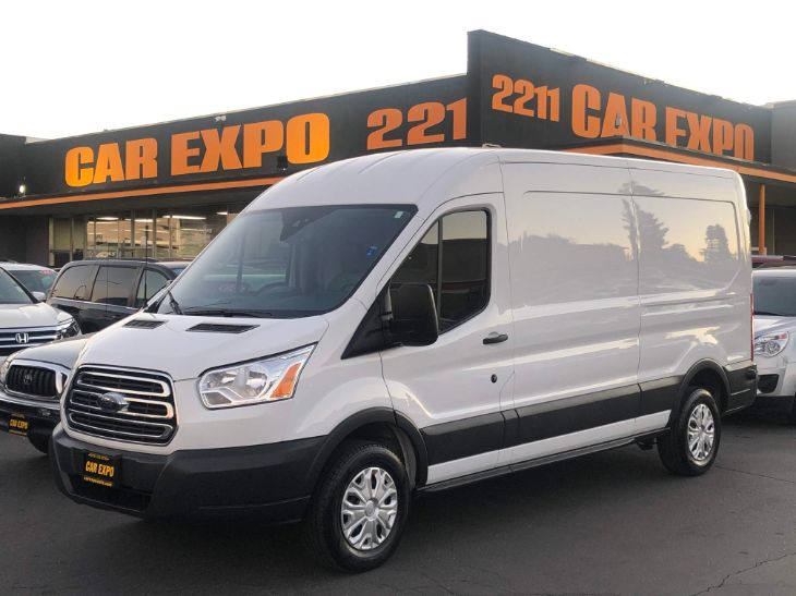 Sold 2017 Ford Transit Van 250 Medium Roof W Sliding Side Door Van 3d In Sacramento