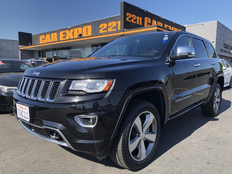 Sold 2014 Jeep Grand Cherokee Overland 4wd Blind Spot Alert Panoramic Sunroo In Sacramento
