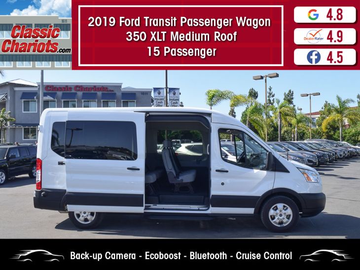 Ford Transit 15 Passenger >> 2019 Ford Transit Passenger Wagon 350 Xlt Medium Roof 15 Passenger Classic Chariots Ford Transit 15 Passenger >> 2019 Ford Transit Passenger Wagon 350 Xlt Medium Roof 15 Passenger Classic Chariots