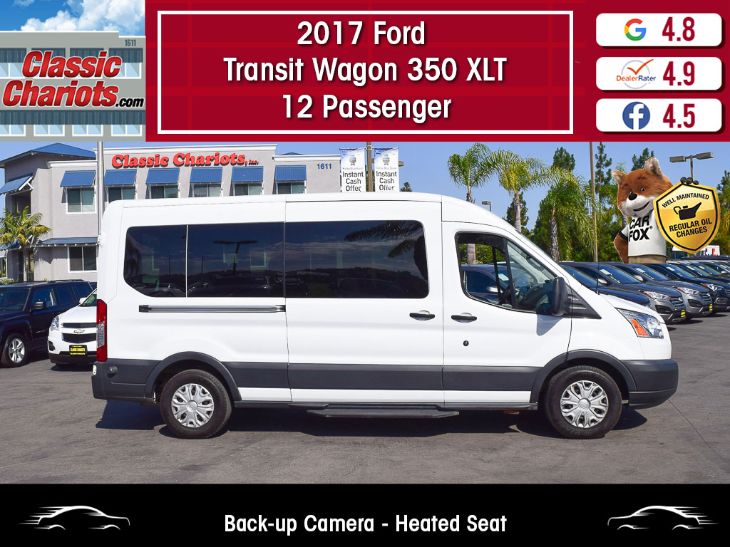 2017 Ford Transit 350 Wagon >> 2017 Ford Transit Wagon 350 Xlt 12 Passenger Medium Roof Classic Chariots 2017 Ford Transit 350 Wagon >> 2017 Ford Transit Wagon 350 Xlt 12 Passenger Medium Roof Classic Chariots