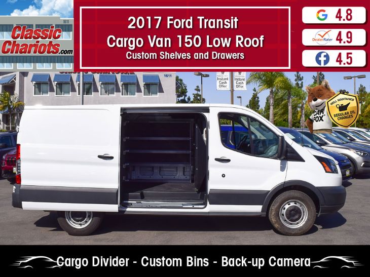 2017 Ford Transit 150 Cargo Van >> 2017 Ford Transit Cargo Van 150 Low Roof Classic Chariots 2017 Ford Transit 150 Cargo Van >> 2017 Ford Transit Cargo Van 150 Low Roof Classic Chariots