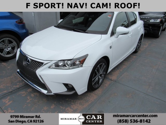 Sold 17 Lexus Ct Ct 0h F Sport In San Diego