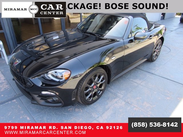 Sold 2017 Fiat 124 Spider Elaborazione Abarth In San Diego