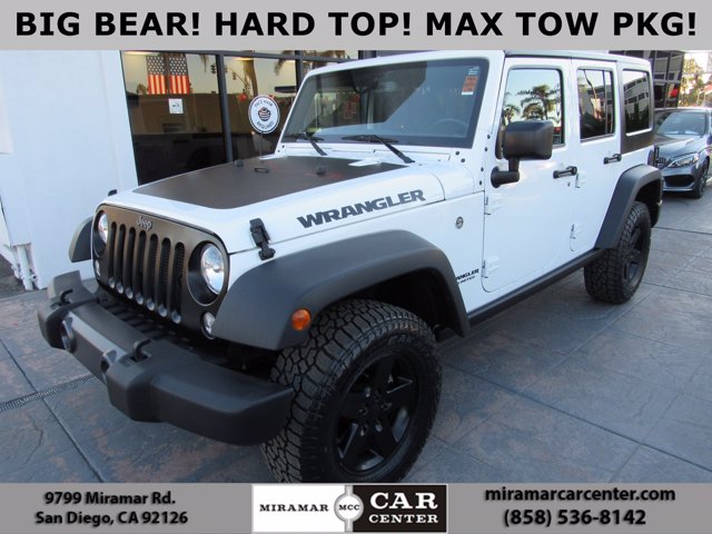 Sold 2017 Jeep Wrangler Unlimited Big Bear in San Diego