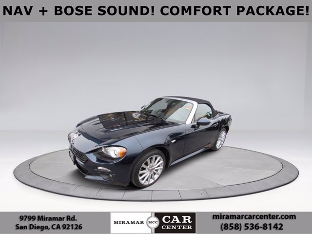 Sold 18 Fiat 124 Spider Lusso In San Diego Sold 18 Fiat 124 Spider Lusso In San Diego