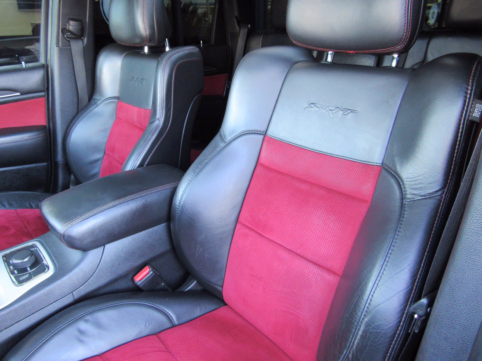 Jeep grand cherokee red leather hotsell