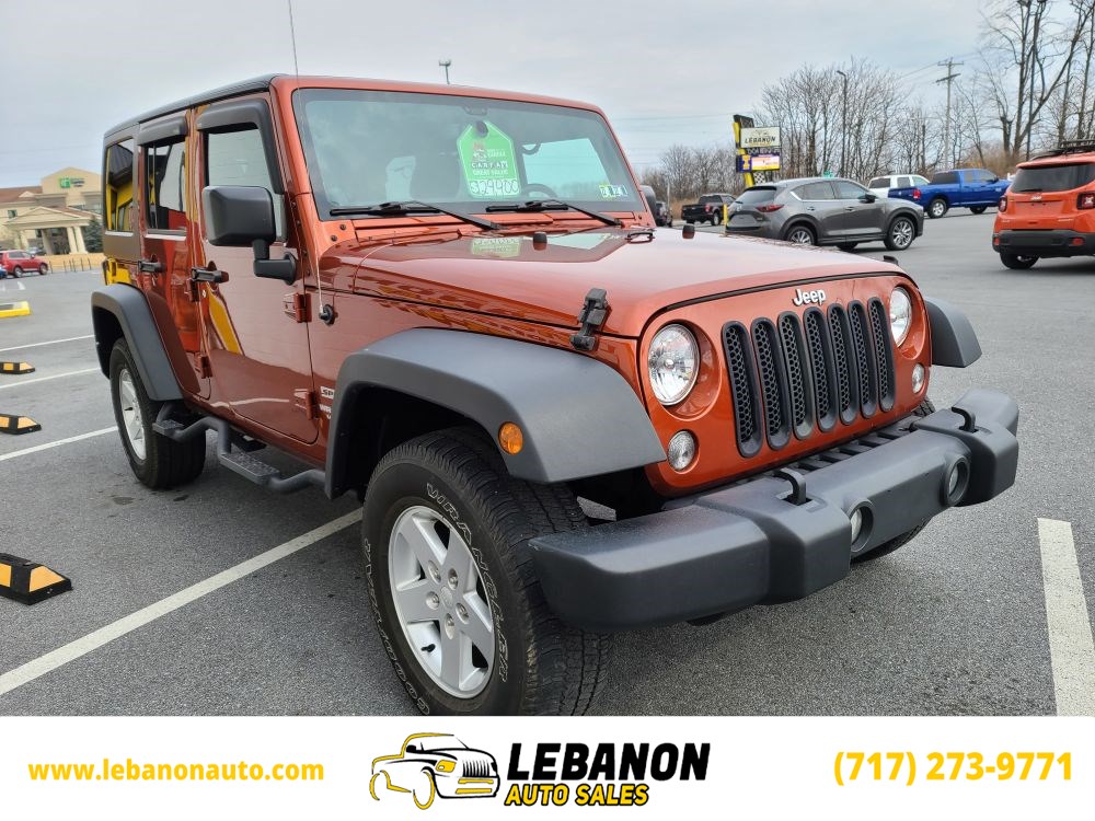 Sold 2014 Jeep Wrangler Unlimited Sport in Lebanon