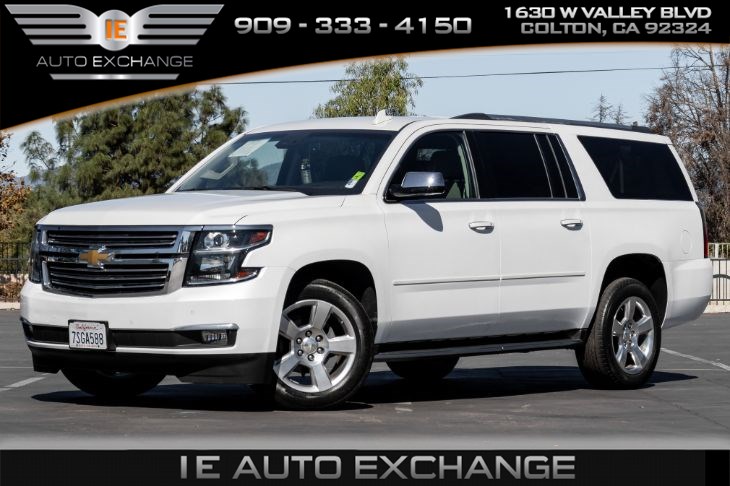 Used 2016 Chevrolet Suburban Ltz Rwd W 3rd Row Seats Apple Carplay Android Auto In Colton