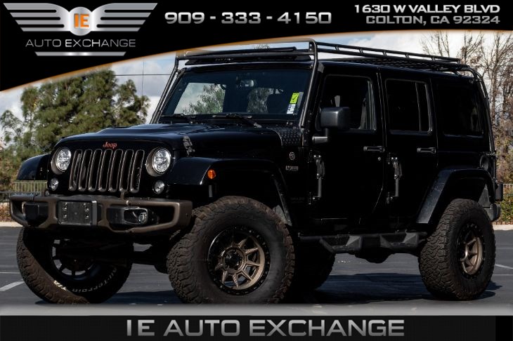 Sold 2017 Jeep Wrangler Unlimited 75th Anniversary 4x4 W Heated Front Seats Jeep Trail Rated Kit In Colton