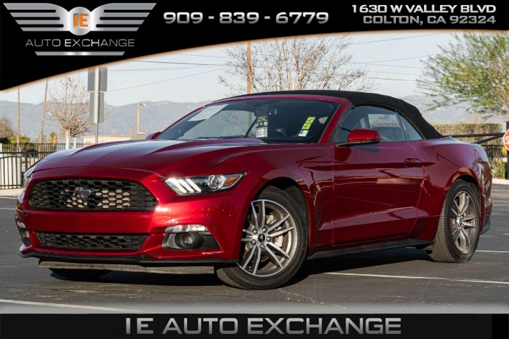 2016 Mustang Convertible Ecoboost Premium