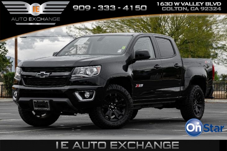 Sold 2017 Chevrolet Colorado Z71 Midnight Edition 4wd Crew Cab W Z71 Package Apple Carplay Android Auto In Colton