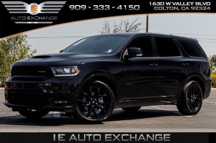 Sold 19 Dodge Durango R T W Blacktop Package Bluetooth Navigation In Colton