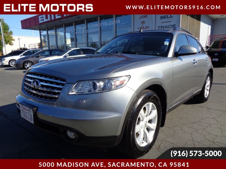 Sold 2004 Infiniti Fx35 In Sacramento