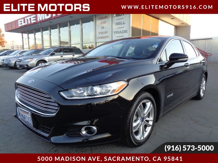 Sold 2016 Ford Fusion Titanium In Sacramento