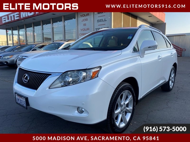 Sold 2010 Lexus Rx 350 Base In Sacramento