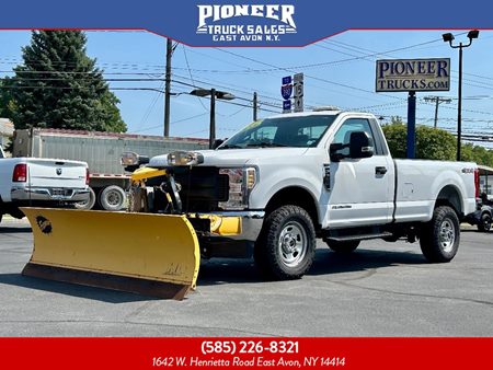 2019 Ford Super Duty F-350 SRW XL REG CAB POWERSTROKE DIESEL w/ FISHER PLOW