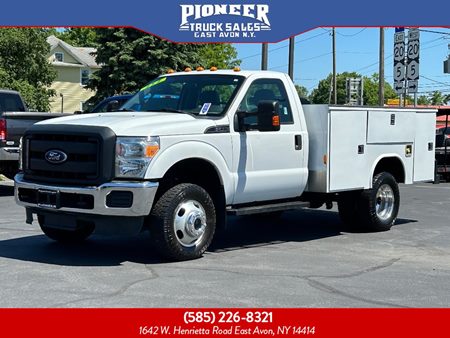 2013 Ford Super Duty F-350 DRW XL READING SERVICE BODY 6.2L DUALLY