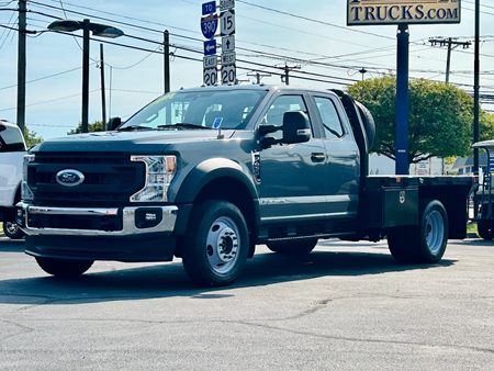 Sold 2022 Ford Super Duty F-450 DRW XL POWERSTROKE DIESEL FLATBED