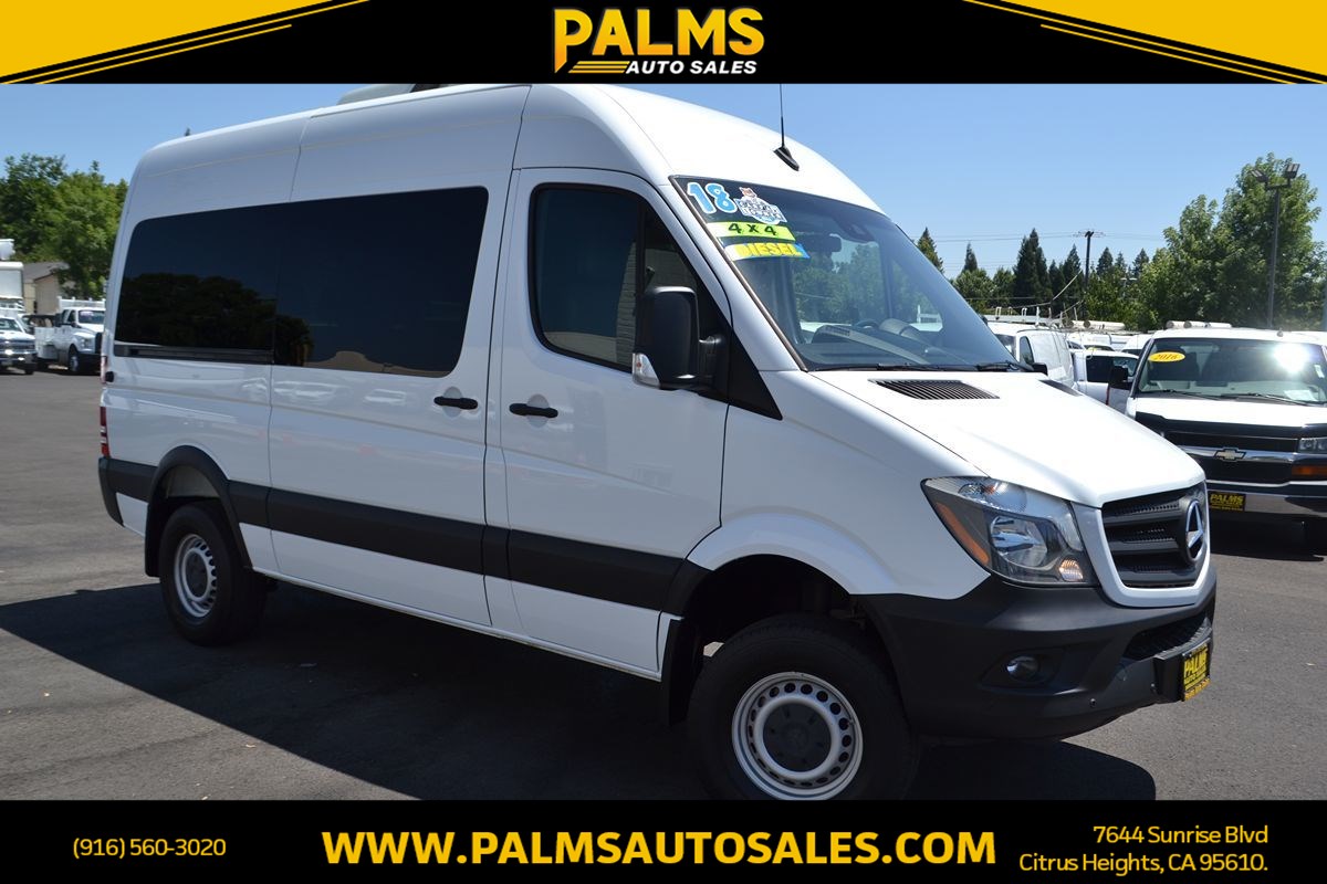 2018 Mercedes-Benz Sprinter Passenger Van 2500 Standard Roof V6 144" 4WD 4x4