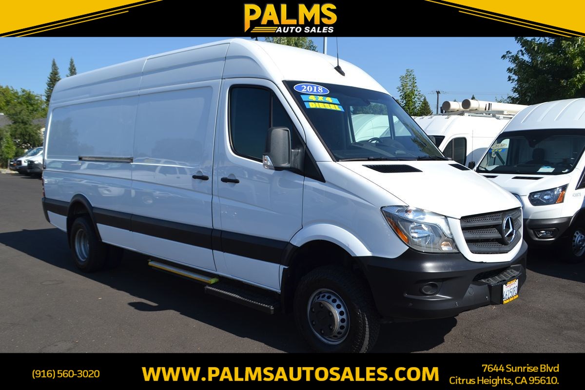 2018 Mercedes-Benz Sprinter Cargo Van 3500 XD High Roof V6 170" 4WD 4x4