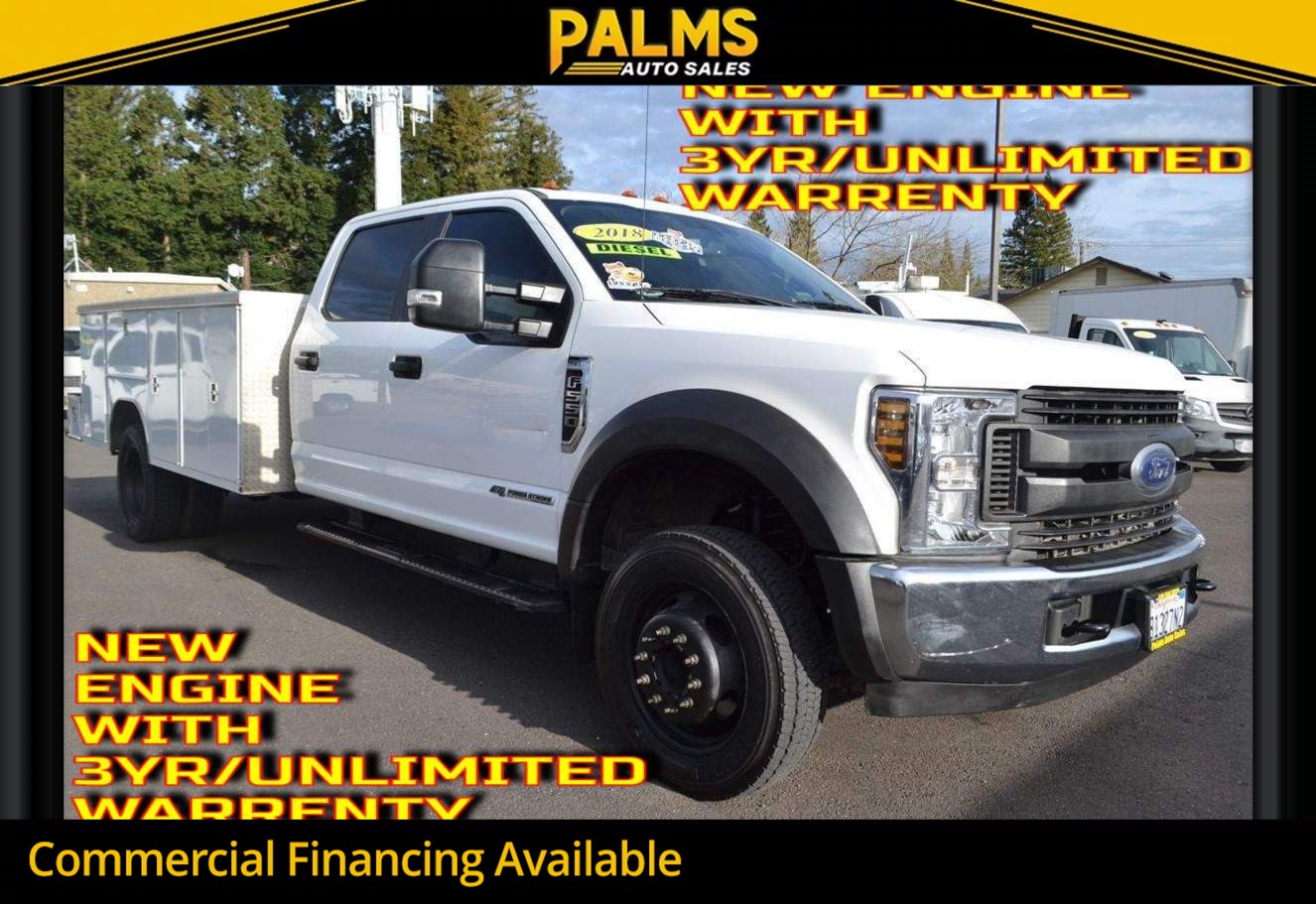 2018 Ford Super Duty F-550 DRW XLT 2WD Crew Cab 203" WB