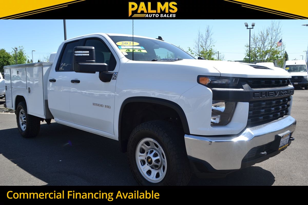 2021 Chevrolet Silverado 2500HD 4WD Double Cab 6.6 Duramax Diesel Work Truck