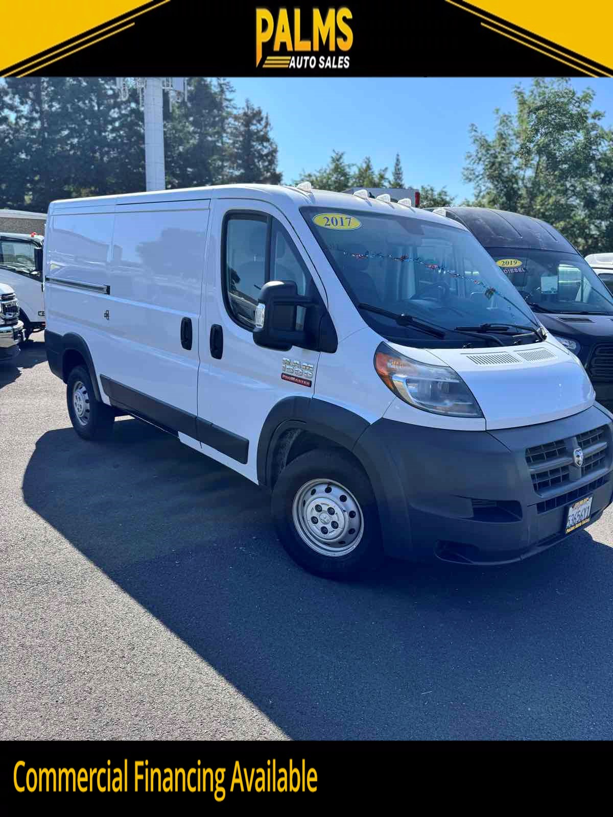 2017 Ram ProMaster Cargo Van 1500 Low Roof 136" WB