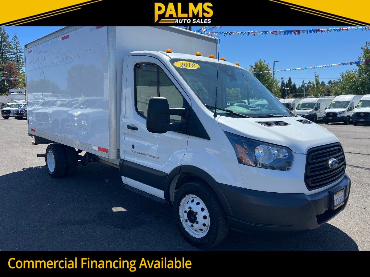 2018 Ford Transit Chassis T-350 DRW Box Truck