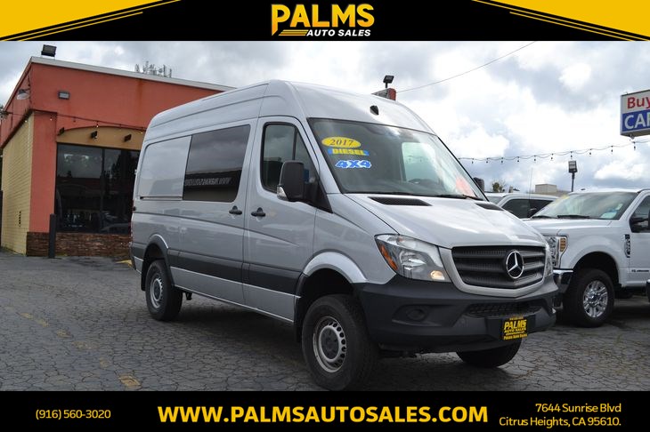 Sold 2017 Mercedes Benz Sprinter 4x4 Cargo Van 2500 High Roof V6 144 4wd In Citrus Heights